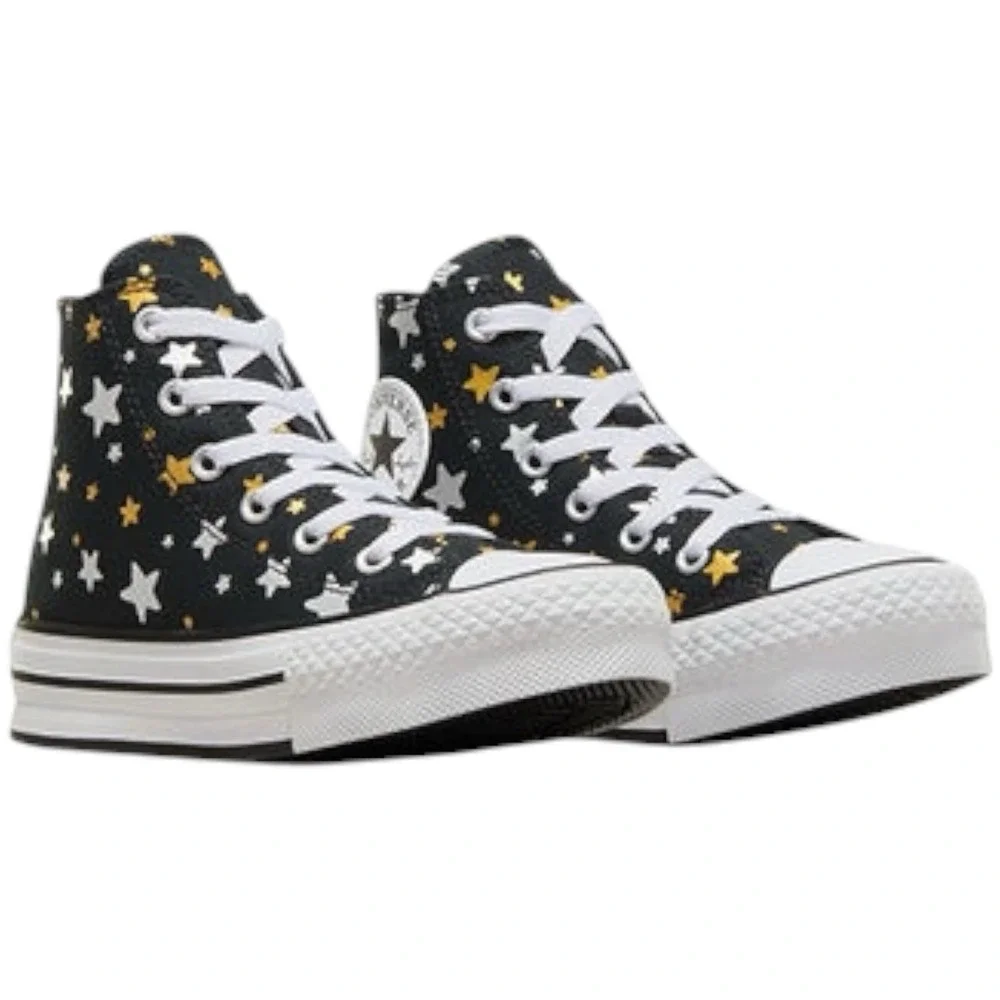 NEW Converse Chuck Taylor All Star Platform Lift Star‎ Print Novelty Sneakers 3